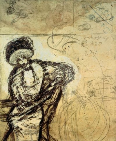 Sitzende Frau von Juan Gris