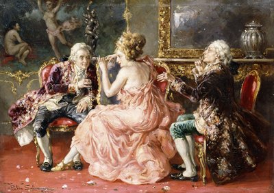 Eine charmante Dame von Juan Pablo Salinas Tervel