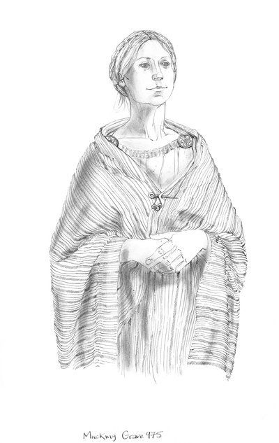 Angelsächsische Frau von Judith Dobie