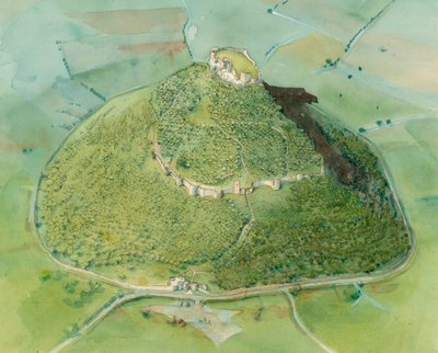 Beeston Castle, um 2010 von Judith Dobie