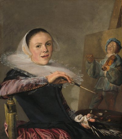 Selbstporträt von Judith Leyster