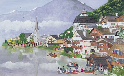 Hallstadt, Österreich, 1995 von Judy Joel