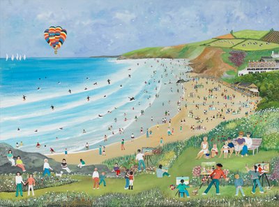 Watergate Bay, Cornwall von Judy Joel