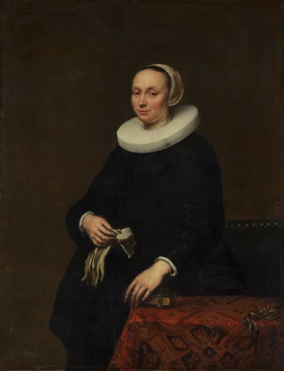 Porträt einer Frau, 1650 von Jürgen Ovens