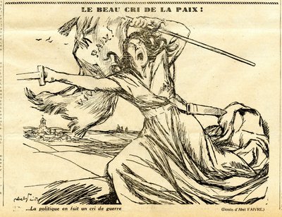 Candide, Satirisch in N & B von Jules Abel Faivre