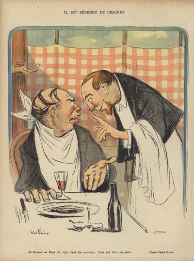 Illustration für Le Rire von Jules Abel Faivre