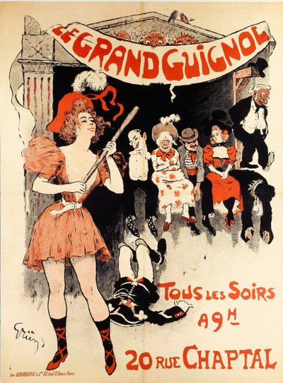 Le Grand Guignol von Jules Alexandre Grün