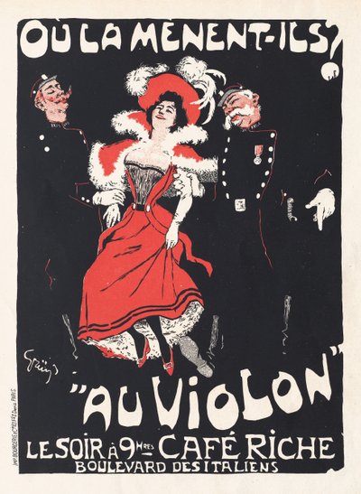 Wohin führen sie sie? Zum Gefängnis, 1897 von Jules Alexandre Grün