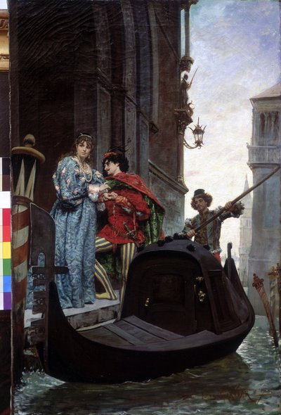 Abend in Venedig von Jules Arsene Garnier