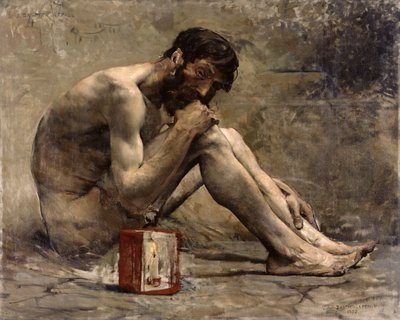 Diogenes, 1905 von Jules Bastien Lepage
