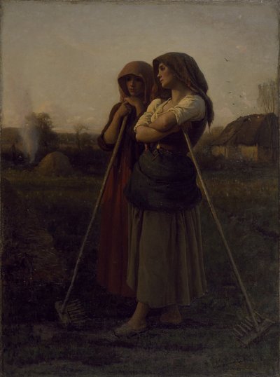Das Ende des Tages von Jules Breton