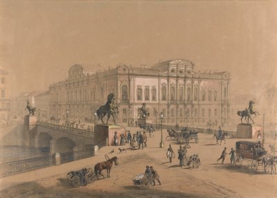 Beloselsky-Belozersky-Palast in Sankt Petersburg von Jules Charlemagne