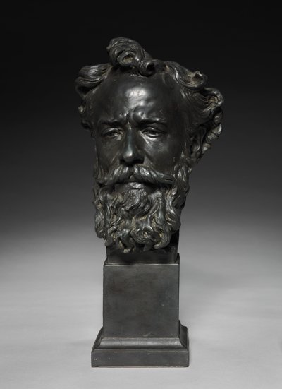 Kopf von Alphonse Legros von Jules Dalou