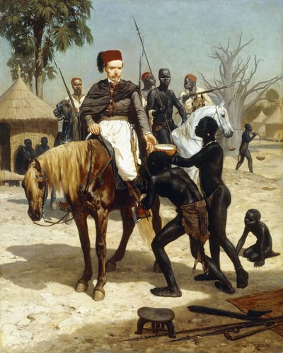 Ein exotischer Besucher, 1857 von Jules Didier