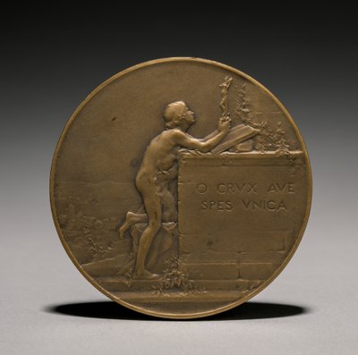 Medaille Rückseite, 1800er Jahre von Jules Dupré