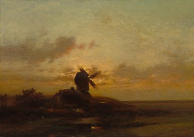 Die Windmühle von Jules Dupré