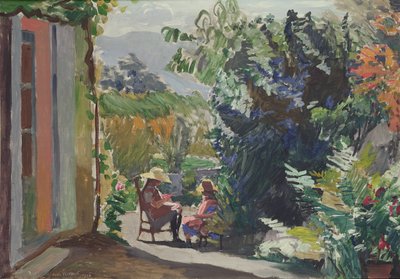 Der sonnenbeschienene Garten von Jules Flandrin