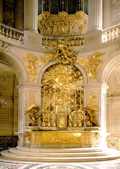 Der Altar in der Königlichen Kapelle von Jules Hardouin Mansart