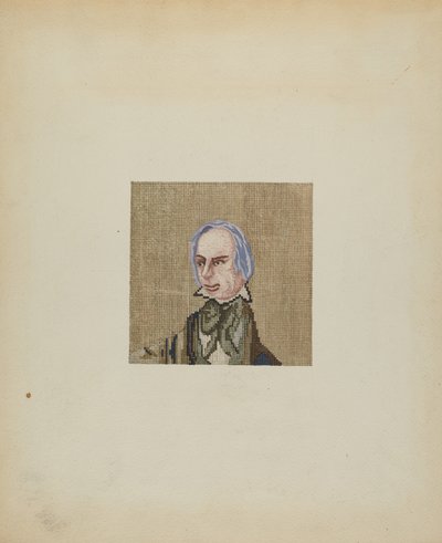 Nadelspitzenbild, ca. 1937 von Jules Lefevere