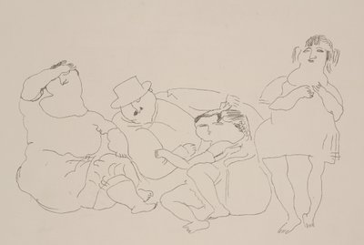 Familie, ca. 1923-25 von Jules Pascin