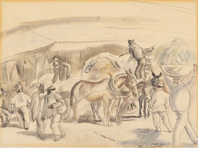 Erntearbeiter von Jules Pascin