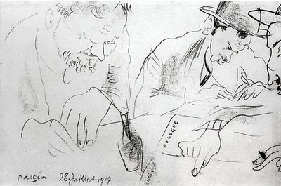 Paris-Köln von Jules Pascin