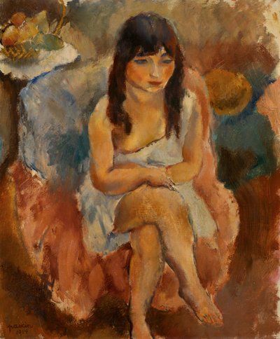 Sitzende Figur von Jules Pascin