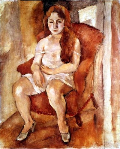 Sitzende Frau von Jules Pascin