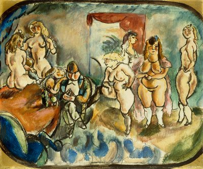 Der zögernde Kunde von Jules Pascin