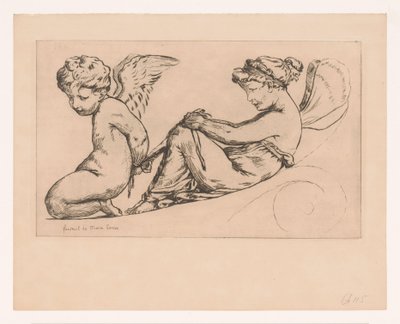 Psyche fesselt Amor von Jules de Goncourt