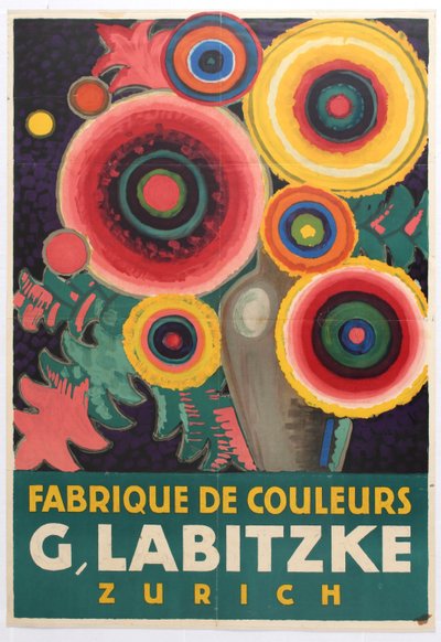 Labitzke Farben Zürich, 1916 von Jules de Praetere