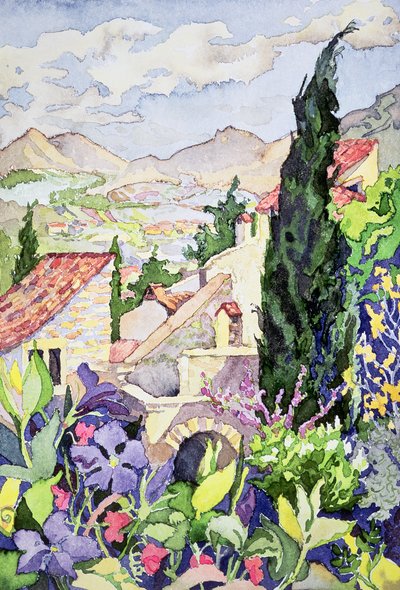 Die Altstadt von Vaison von Julia Gibson