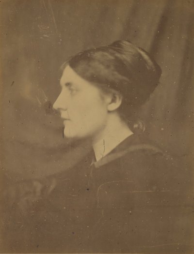 [Unbekannte Frau im Profil] von Julia Margaret Cameron