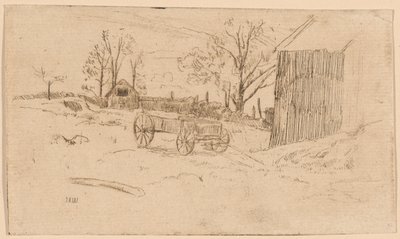 Roscoes Scheune von Julian Alden Weir
