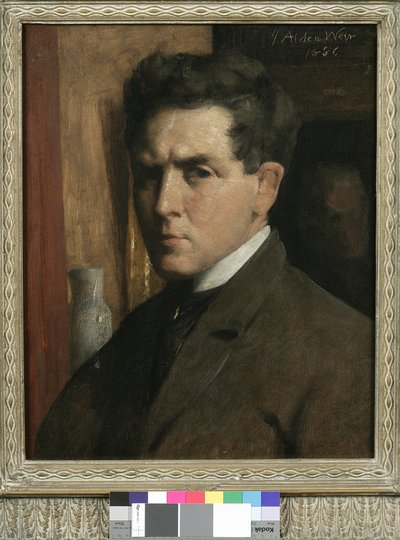 Selbstporträt, 1886 von Julian Alden Weir
