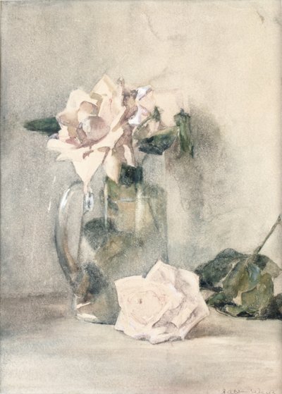 Studie von Rosen von Julian Alden Weir