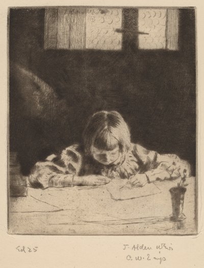 Der kleine Student von Julian Alden Weir