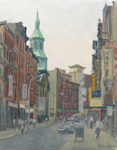 Mott Street, New York, 1997 von Julian Barrow