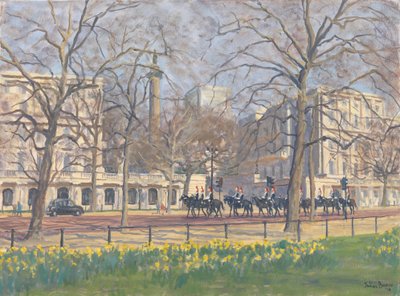 Frühlingsmorgen, The Mall von Julian Barrow