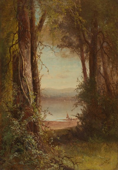 Blick auf den Fluss von Julie Hart Beers