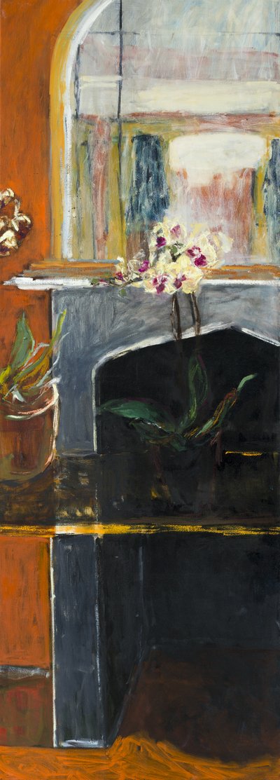 Innenraum mit Orchidee, 2016 von Julie Held