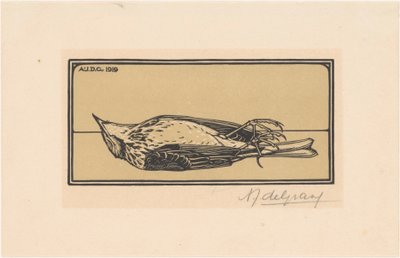 Toter Vogel von Julie de Graag (signed by artist)