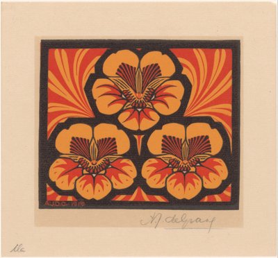 Kapuzinerkresse von Julie de Graag (signed by artist)