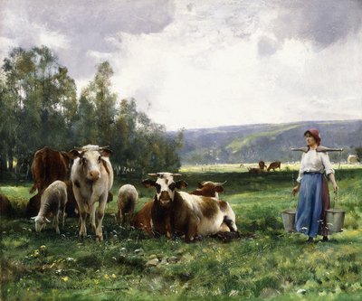 Die Kuhweide von Julien Dupre