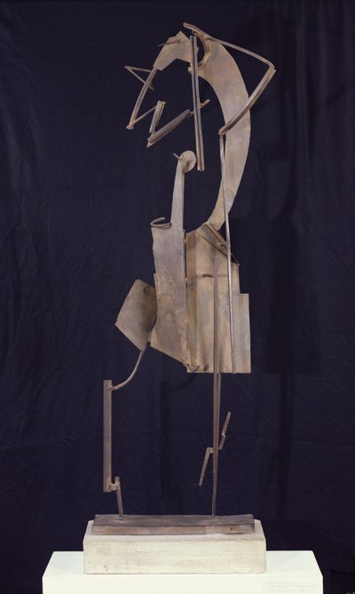 Frau, die ihr Haar richtet, 1929-30 von Julio Gonzalez