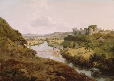 Ludlow Castle, Shropshire von Julius Caesar Ibbetson