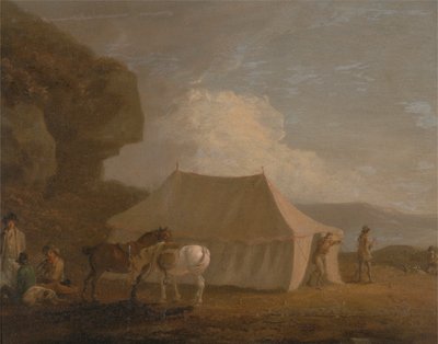 Die Jagdgesellschaft von Julius Caesar Ibbetson