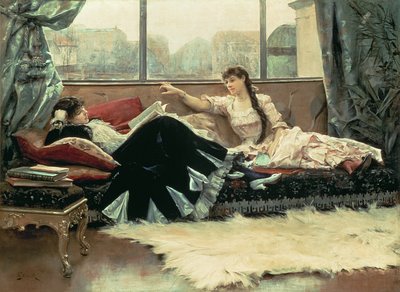 Sarah Bernhardt von Julius Leblanc Stewart