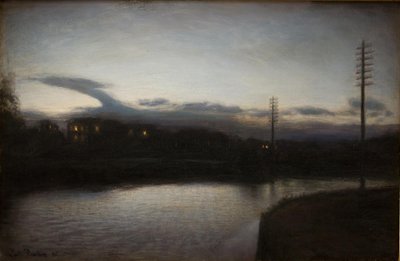 Abendlandschaft von Julius Paulsen