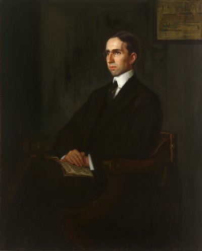 Anson Phelps Stokes, um 1900 von Julius Rolshoven